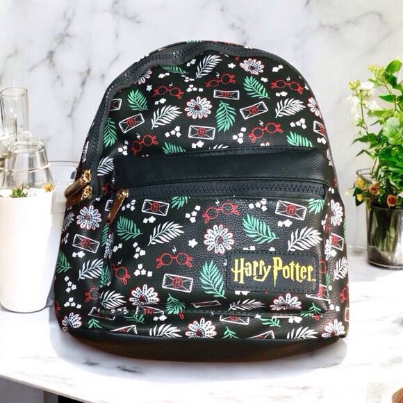 Bioworld Harry Potter Symbols Mini Backpack - NWT - Picture 1 of 13